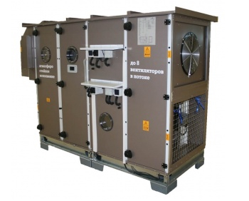 Приточно-вытяжные установки со встроенной холодильной машиной