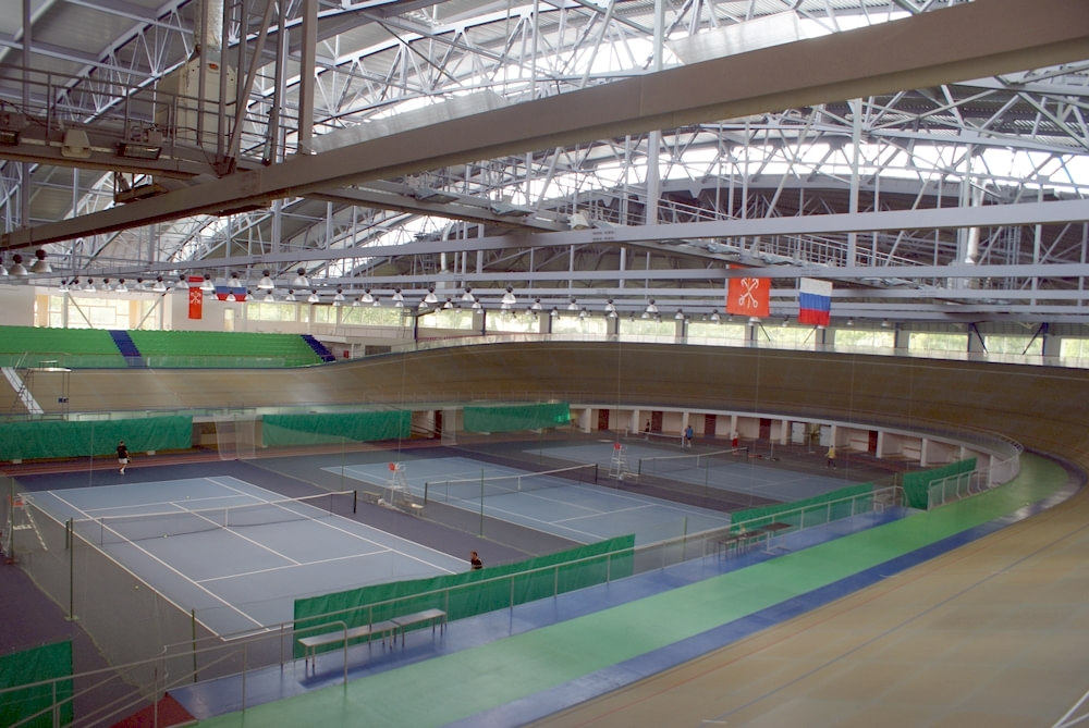 Спортивный комплекс «Крестовский остров», реконструкция теннисных кортов под спортивный комплекс